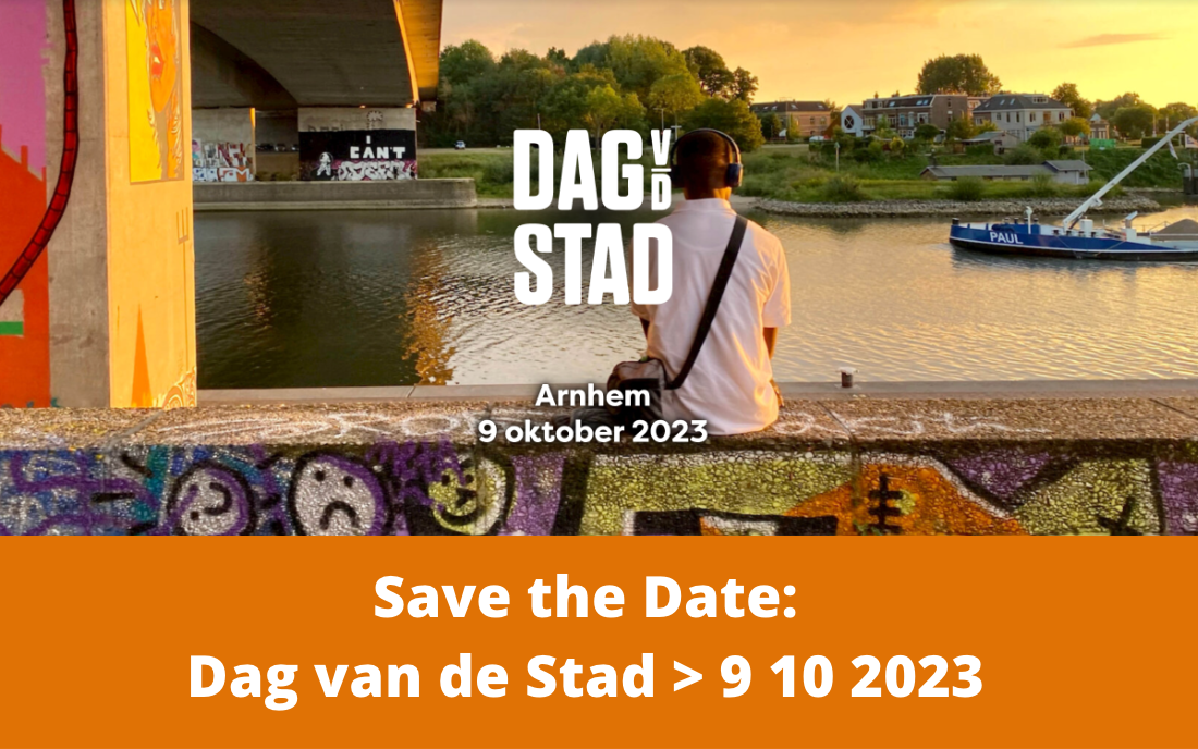 Save The Date: Dag Van De Stad > 9 Oktober 2023 - Woningbouw Platform ...